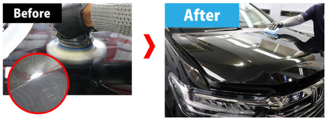 車のコーティングの種類,費用 ビフォーアフター1 - ガラスコーティング剤通販ブログ 車のコーティングの種類,費用 ビフォーアフター1