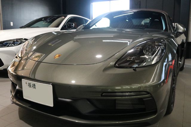 プロテクションフィルム施工　ポルシェ
