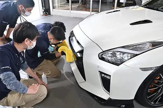 拭き上げ作業、技術向上のための研修 - ガラスコーティング剤通販ブログ 拭き上げ作業、技術向上のための研修