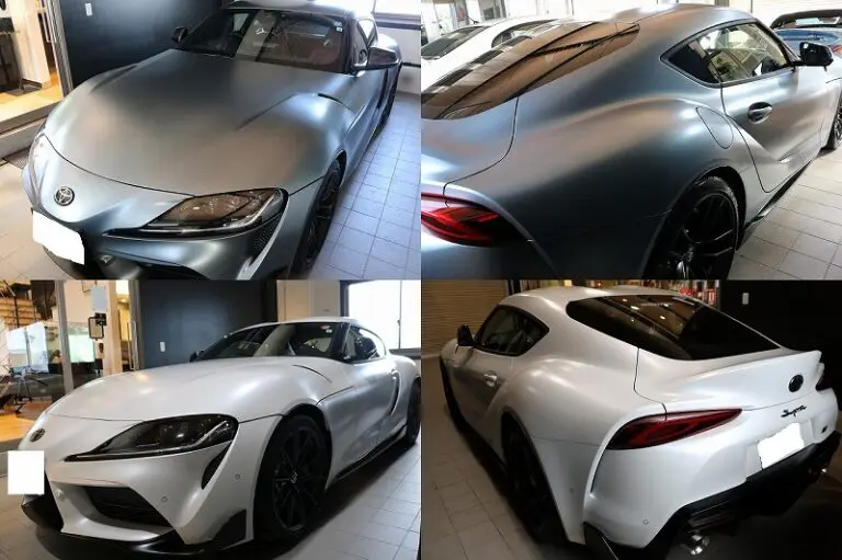 艶消し塗装車を楽しもうお手入れやイメージチェンジ方法をプロが解説 日産スープラ