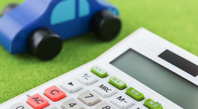 車のカーコーティングのベストなタイミングは新車時と2回目の車検時3 - ガラスコーティング剤通販ブログ 見積もりなどの電卓のイメージ