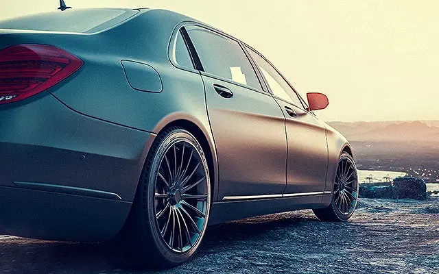 カラスコーティング施工により美しいボディ